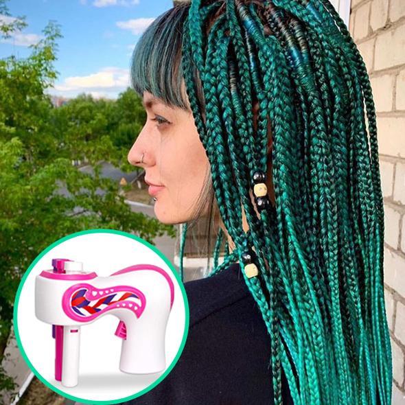 BraidEase | Il suffit d'appuyer sur un bouton pour créer des tresses impeccables
