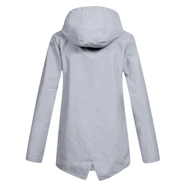 Veste de Pluie Tendance pour Dames avec Capuche - Liora