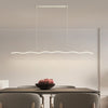 Suspension LED au design moderne en lignes ondulées – WaveGlow