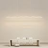 Suspension LED au design moderne en lignes ondulées – WaveGlow