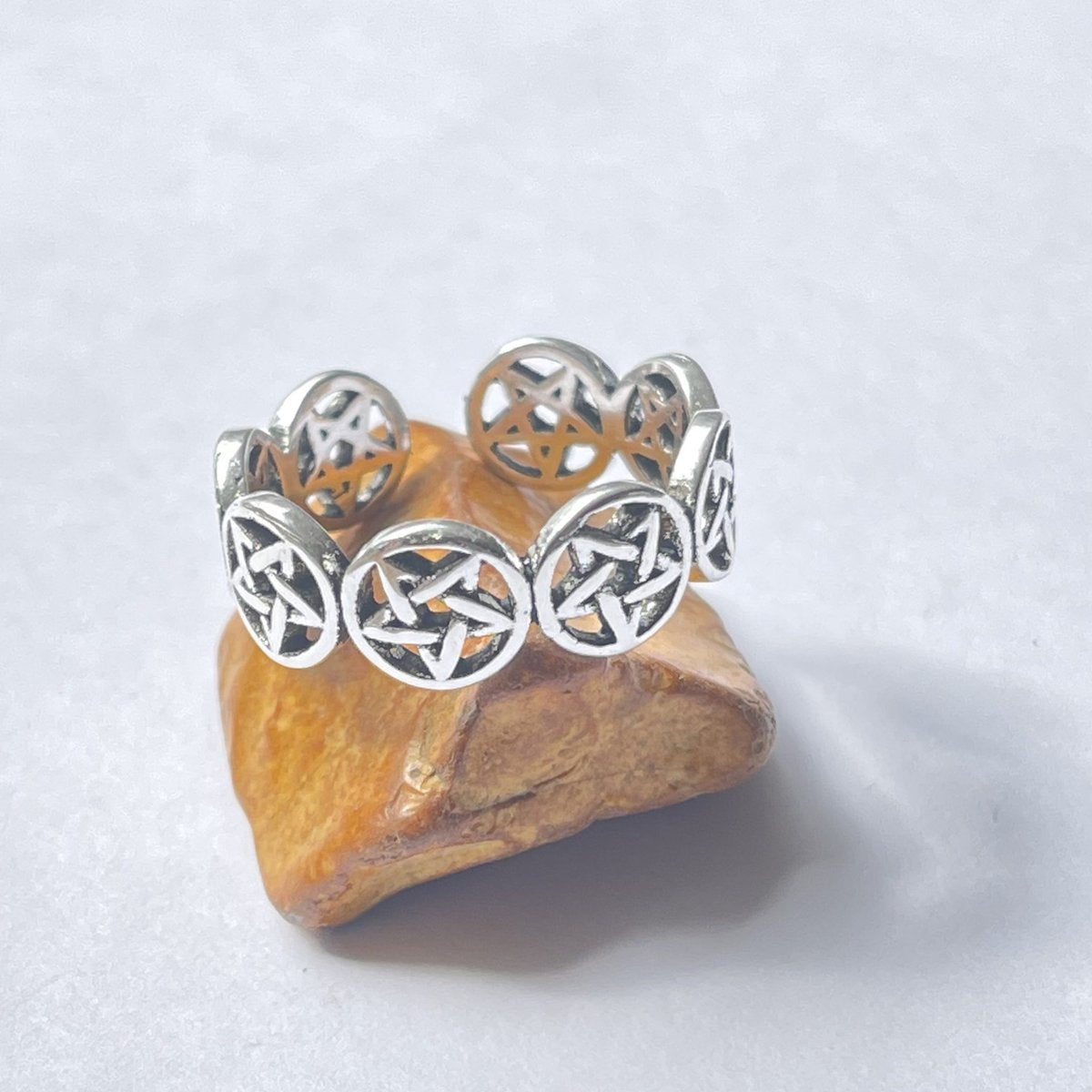 Bague Pentagramme Tibétaine