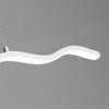 Suspension LED au design moderne en lignes ondulées – WaveGlow