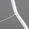 Suspension LED au design moderne en lignes ondulées – WaveGlow
