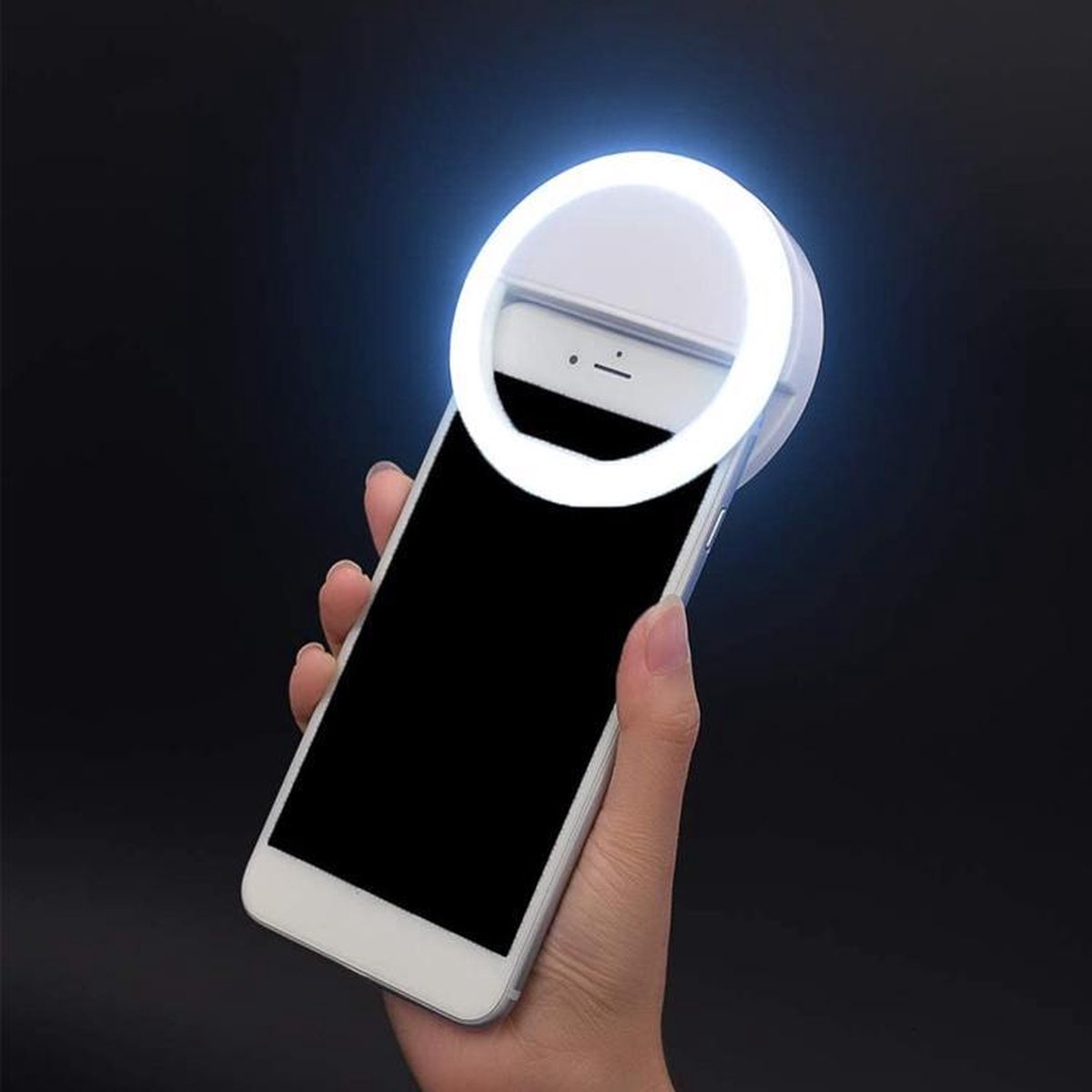 Anneau lumineux selfie portable - GlowSnap