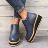 Bottines Tendances pour Femmes avec Fermeture Éclair et Talon - Alessia