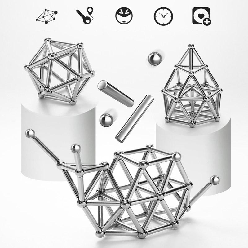 Blocs de Construction Magnétiques Innovants – Construction Créative pour Jeunes
