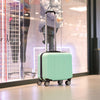 Valise élégante de 18 pouces – Valise cabine aéronautique avec roues spinner silencieuses et construction robuste