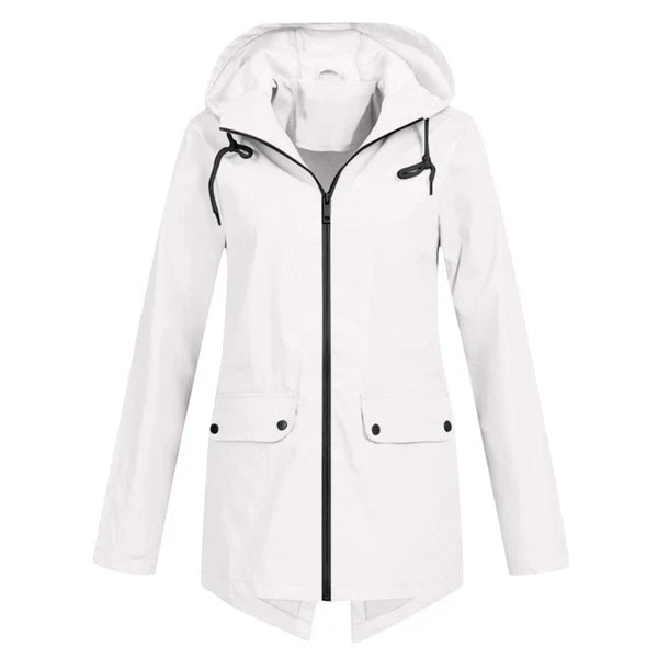 Veste de Pluie Tendance pour Dames avec Capuche - Liora
