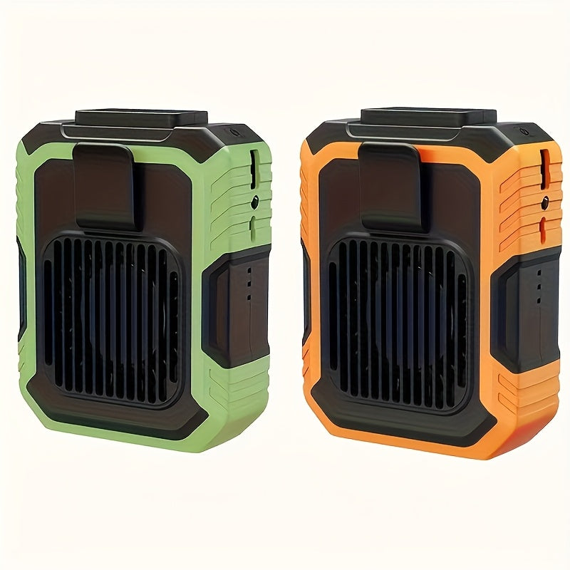 Ventilateur de taille rechargeable USB – Portable avec trois réglages de vitesse