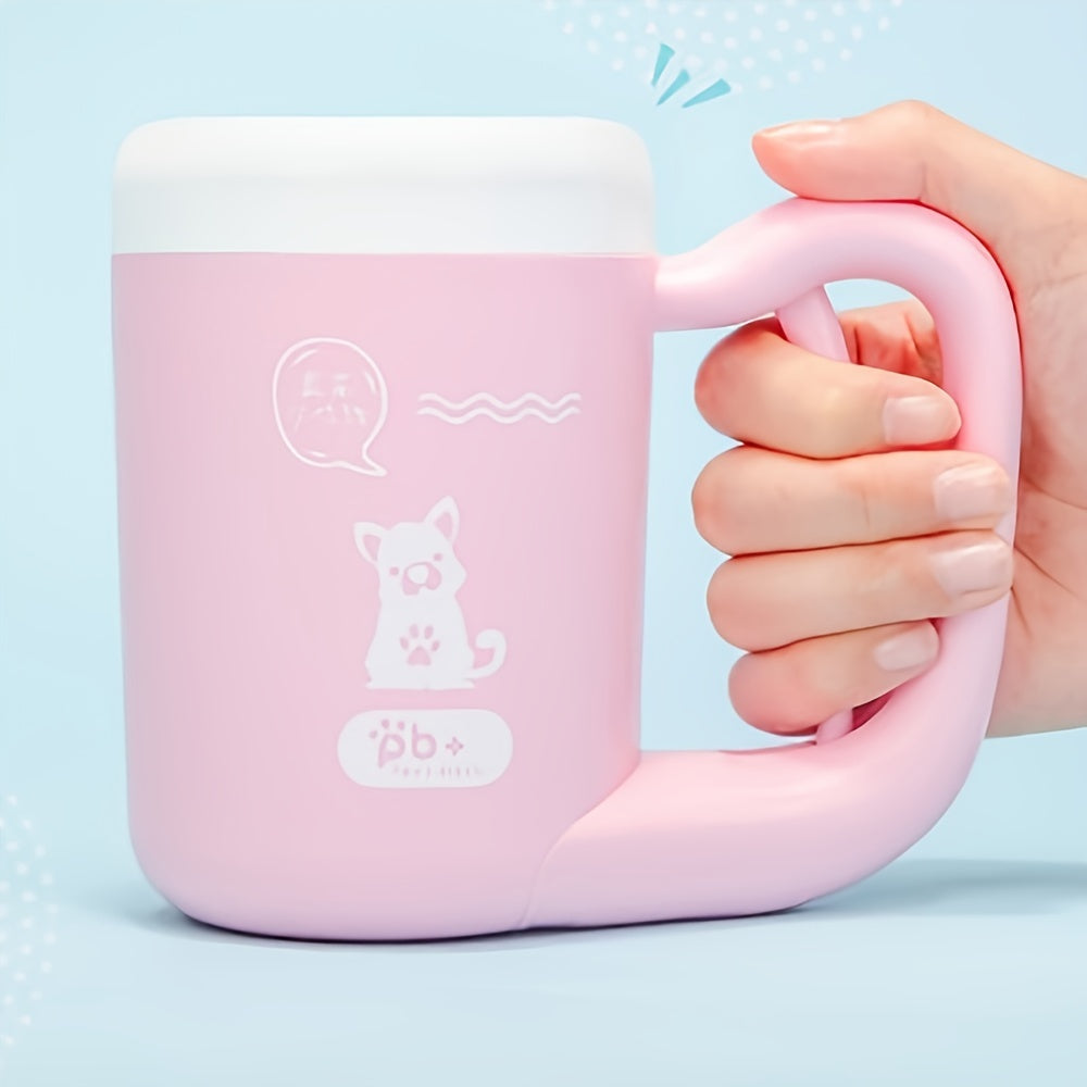 Tasse de Nettoyage pour Pattes en Silicone – Brosse Douce Portable pour Lavage des Pattes