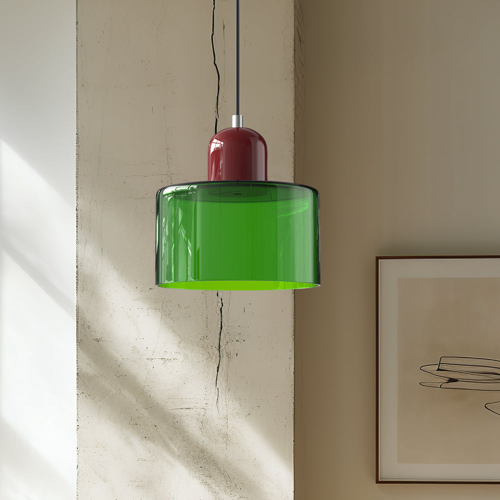 Suspension en verre créative Bauhaus
