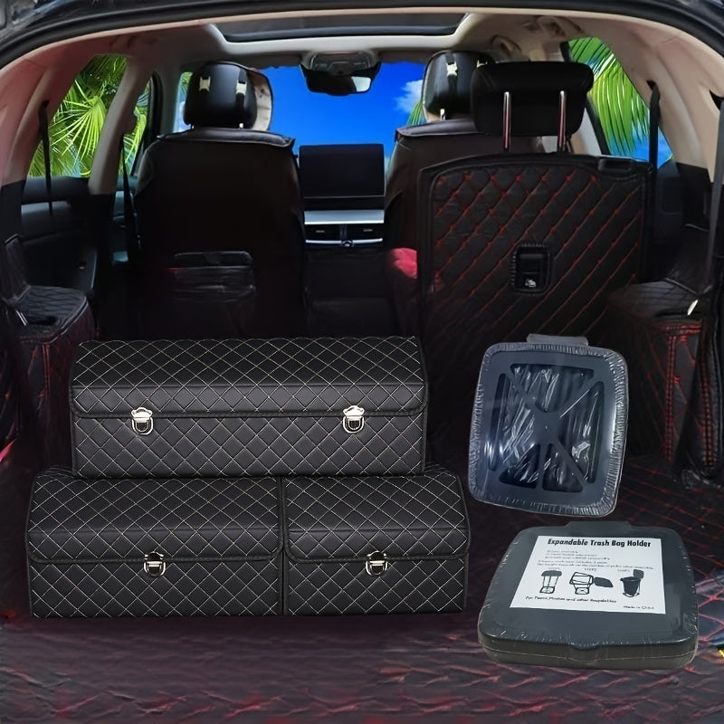 Support de Sac à Déchets Pliable Réglable – Trépied à Hauteur Ajustable en Trois Pièces pour la Maison ou en Extérieur