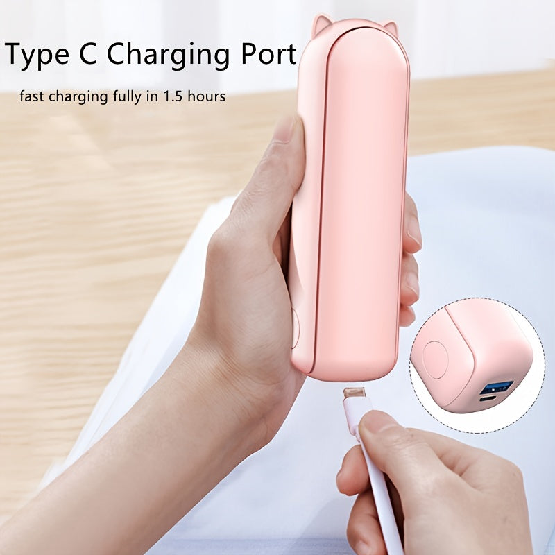 Ventilateur Portable avec Powerbank - Silencieux et Efficace pour les Déplacements