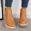 Bottines Tendances pour Femmes avec Fermeture Éclair et Talon - Alessia