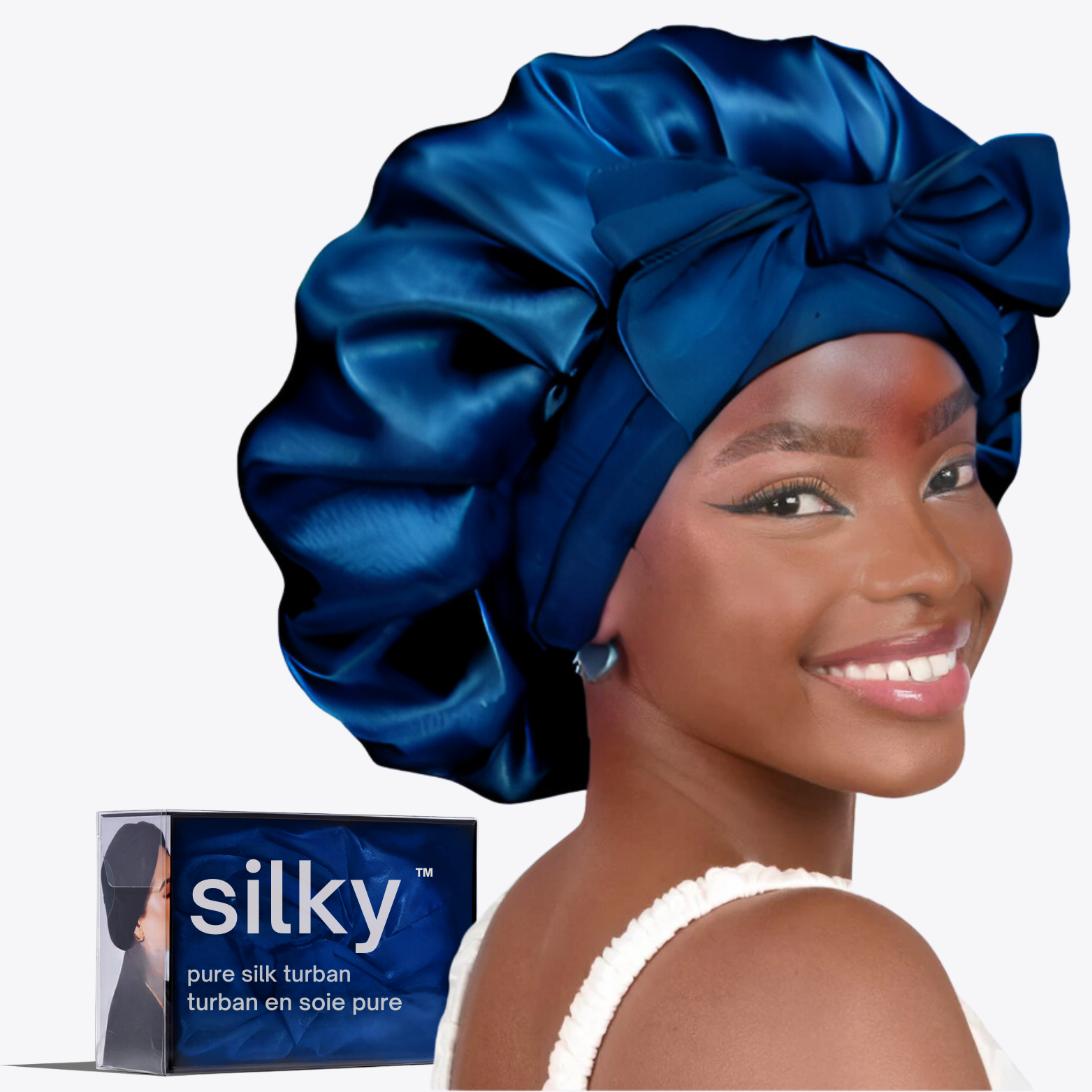 SilkyBonnet | Des cheveux sans frisottis, brillants et sains après le sommeil