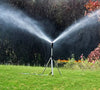 Arroseur Rotatif 360° avec Trépied Réglable – Système d'Irrigation en Acier Inoxydable pour Grands Jardins