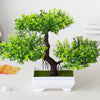 BlossomBonsai Arbre Artificiel – Mini Bonsai Réaliste avec Fleurs Roses