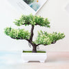 BlossomBonsai Arbre Artificiel – Mini Bonsai Réaliste avec Fleurs Roses