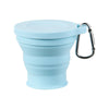 Tasse en Silicone Pliable avec Mousqueton - Tasse Portable et Durable pour l'Extérieur et le Camping