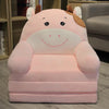 ÉléganceEnfant Canapé-Lit Pliant en Peluche | Chaise convertible et lavable, idéale pour la chambre et la salle de jeux