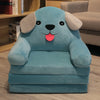 ÉléganceEnfant Canapé-Lit Pliant en Peluche | Chaise convertible et lavable, idéale pour la chambre et la salle de jeux