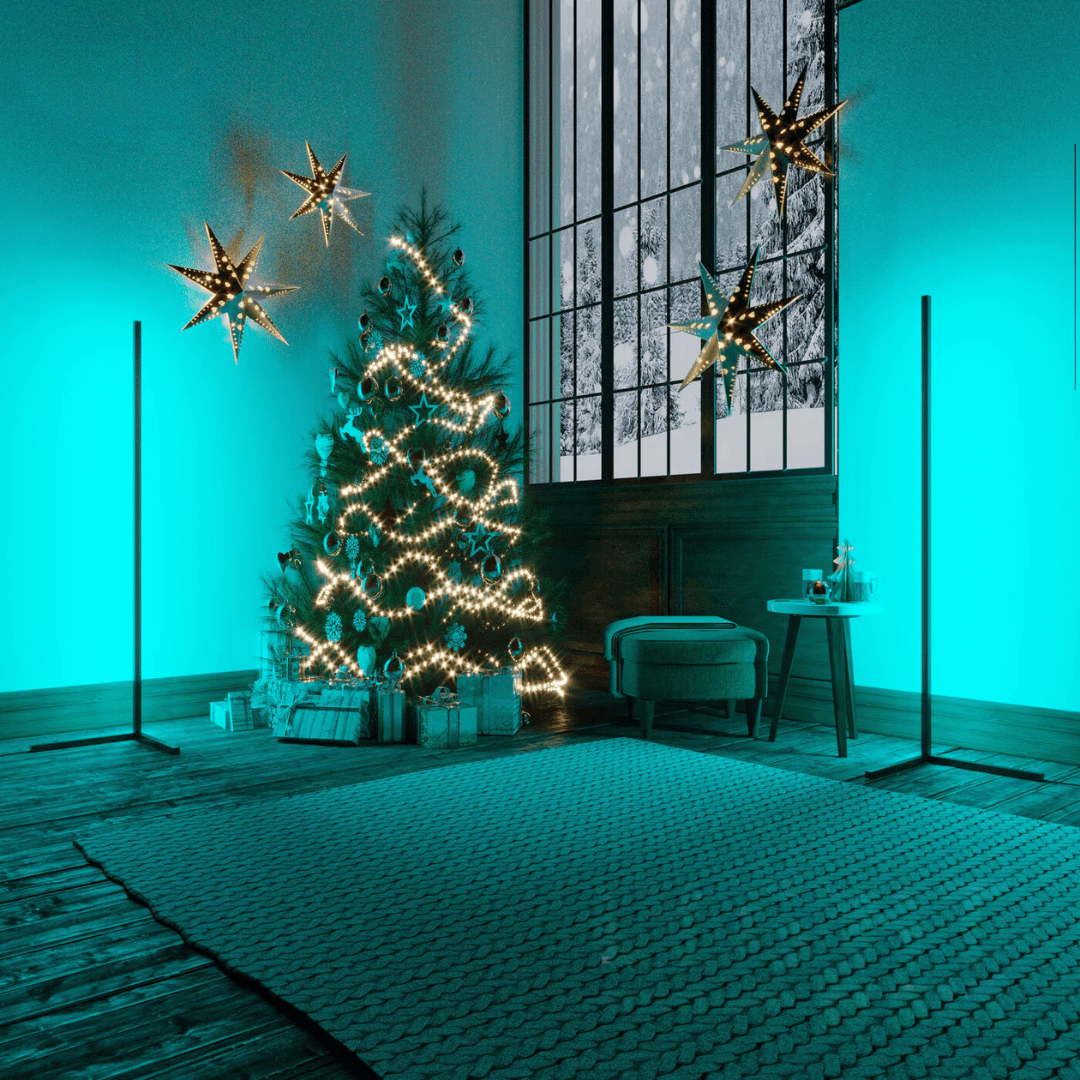 Ambiance LED Dimmable Lampadaire – Éclairage de Luxe avec 1+ Million de Couleurs
