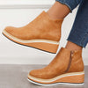 Bottines Tendances pour Femmes avec Fermeture Éclair et Talon - Alessia