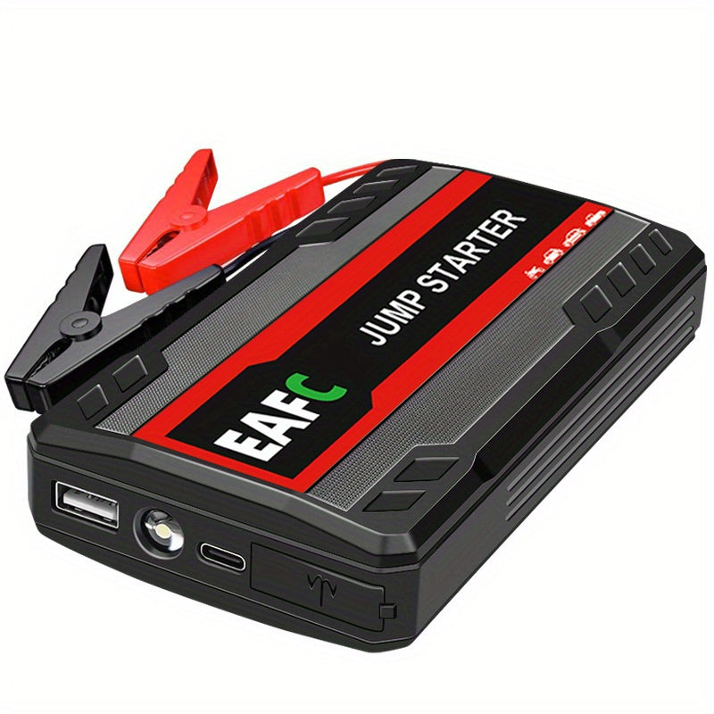 LuxAuto Elite Démarreur de Voiture Portable | Booster d'urgence et chargeur de batterie mobile pour camping-car 12V, idéal pour les voyages