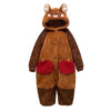 Ensemble de Pyjama PandaLuxe Cozy Kawaii Cartoon Panda Rouge | Vêtements de nuit adorables et confortables pour une relaxation et un amusement ultimes