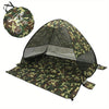 Tente de Plage Portable pour 2-3 Personnes – Protection UPF 50 et Design Léger