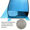 Tente de Plage Portable pour 2-3 Personnes – Protection UPF 50 et Design Léger