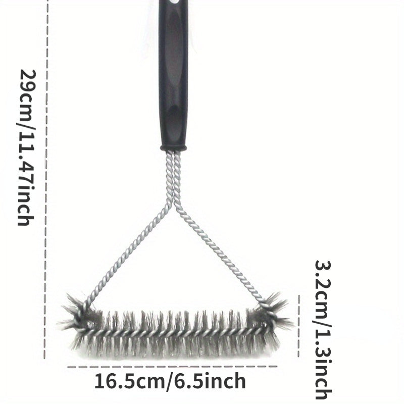 Brosse de BBQ en forme de Y avec Long Manche – Brosse de Nettoyage en Acier Inoxydable pour un Nettoyage Approfondi du Grill
