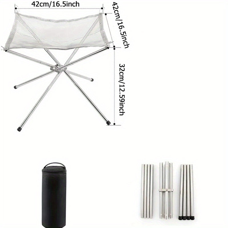 CampFire Compact Foyer – Portable, Robuste et Pratique pour une Utilisation en Plein Air