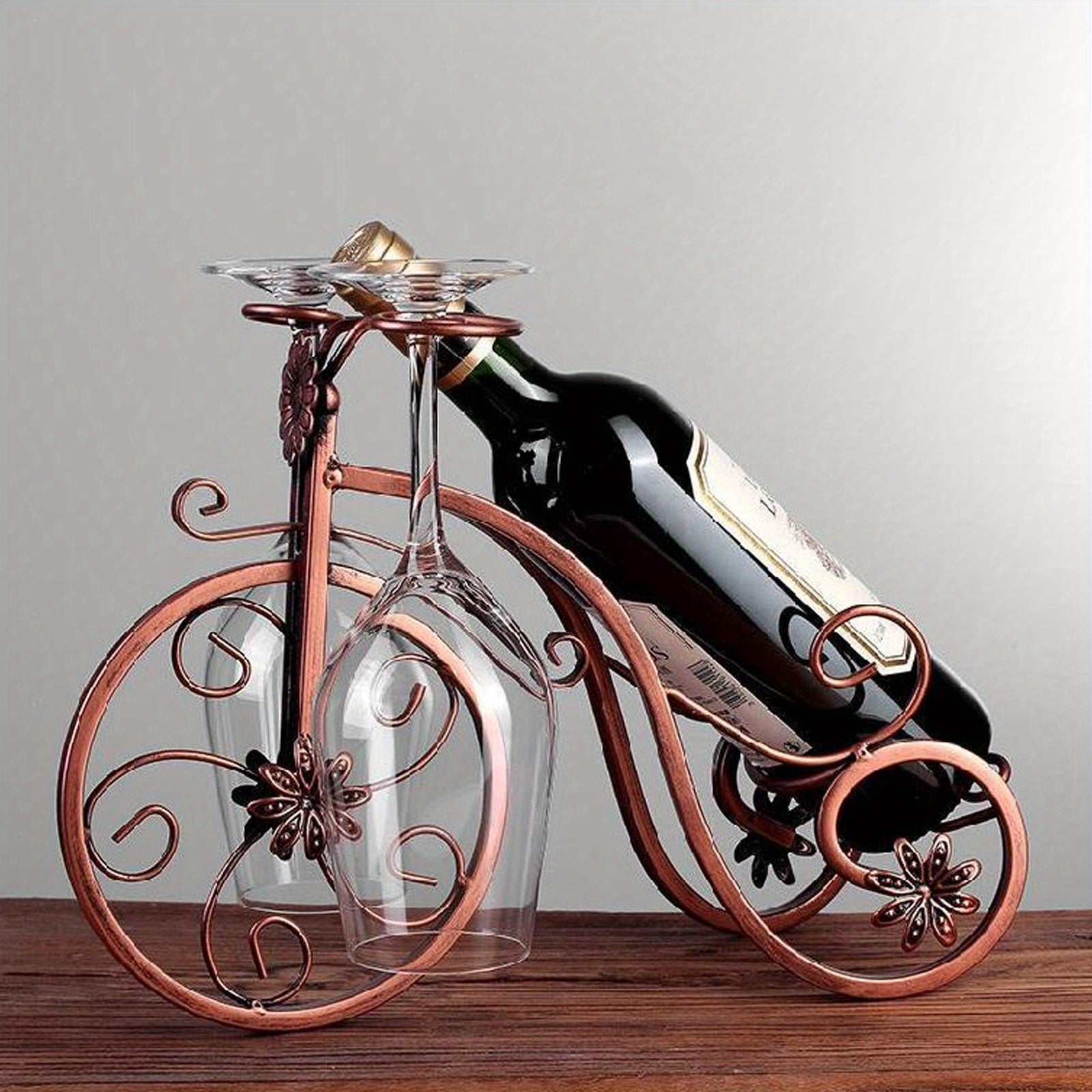 Support de Bouteille de Vin en Vélo – Pour un Goût Raffiné