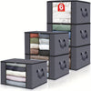Bacs de rangement en tissu Luxe OpulentHaven | Bacs spacieux et pliables pour une organisation élégante de la maison et tranquillité