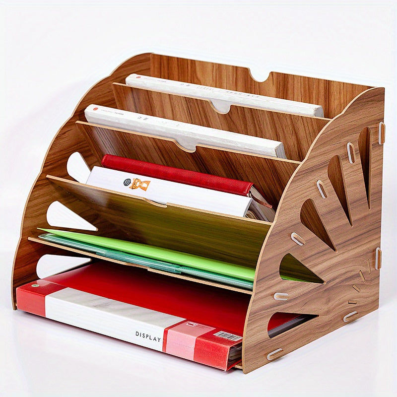 WoodFlow A4 Organizer – Rangement Élégant pour Chaque Bureau