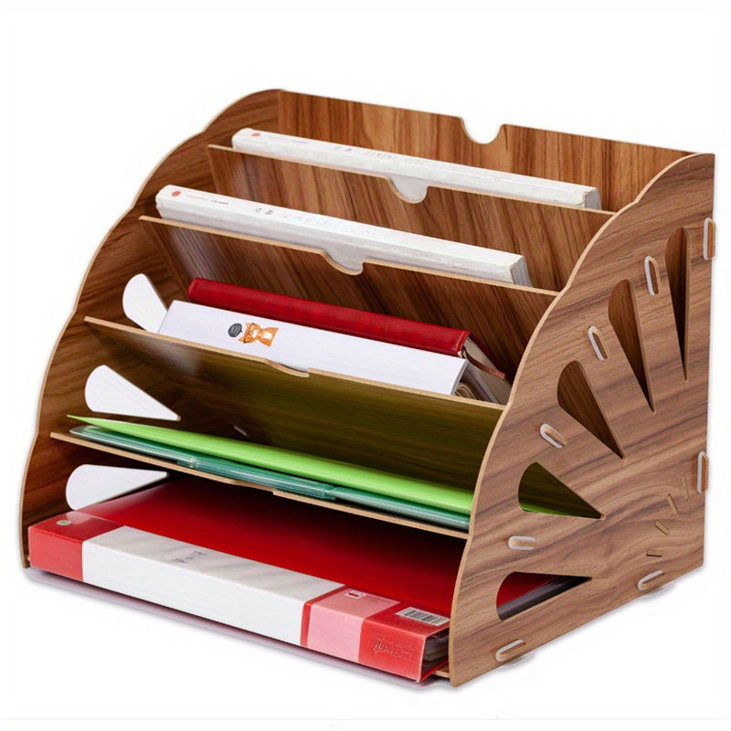 WoodFlow A4 Organizer – Rangement Élégant pour Chaque Bureau