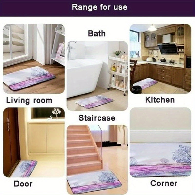 Tapis de Bain à Imprimé Animaux Tendance - Pour Confort et Style