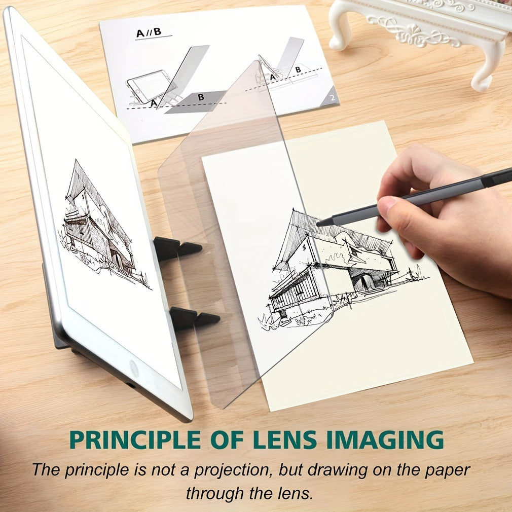 Tableau de Dessin Optique – Parfait pour Esquisses et Tracés d'Images