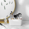Support de brosse à dents moderne avec 5 compartiments – Élégant et organisé pour une utilisation dans la salle de bain