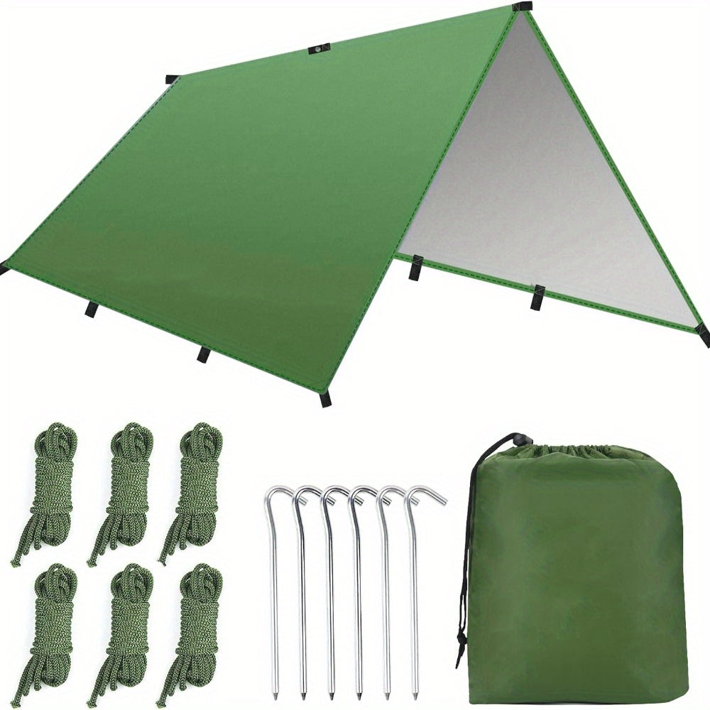 Auvent de Camping 3x3 Mètres - Imperméable et Résistant au Vent