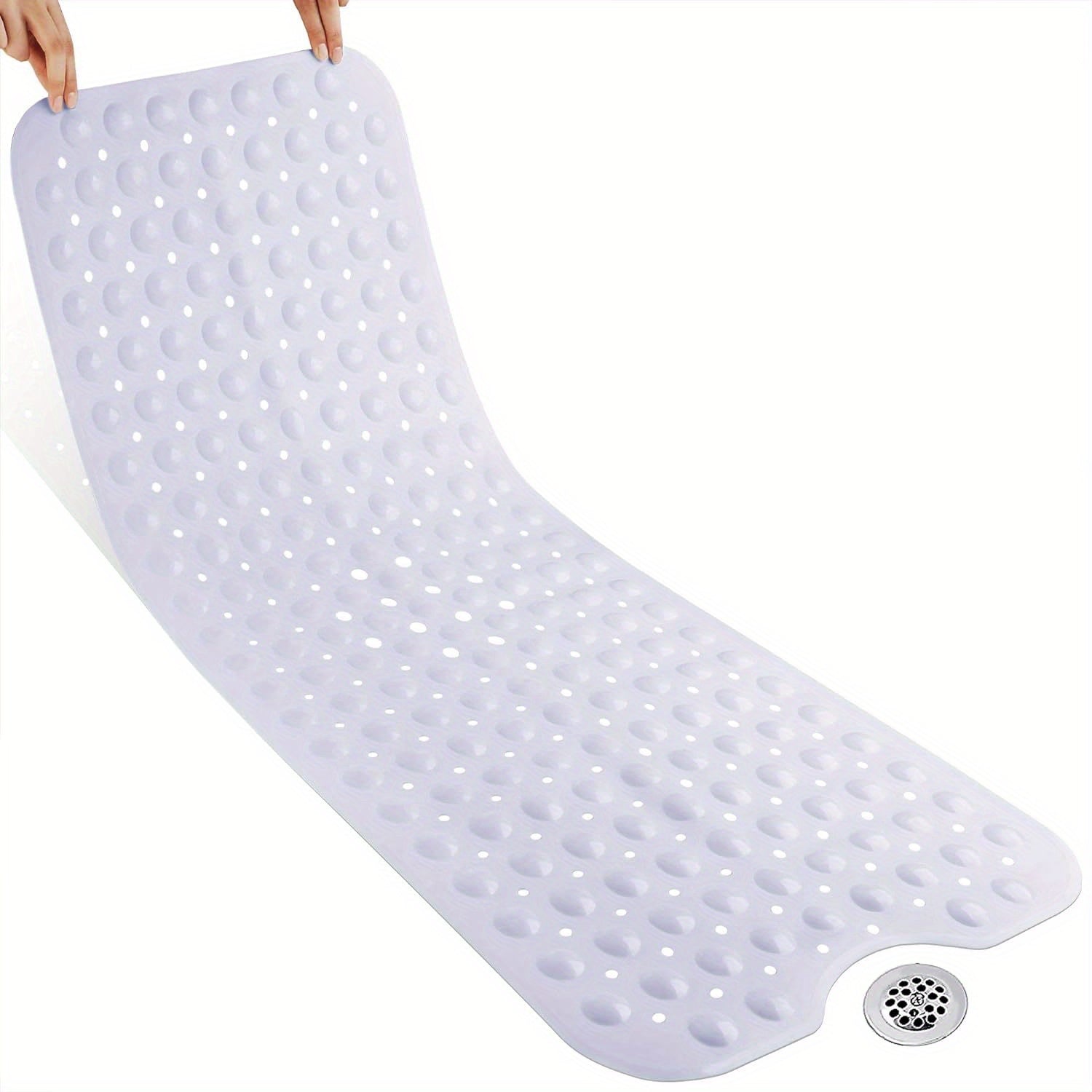 Tapis de Bain Antidérapant Extra Long - Pour une Expérience de Bain Sécurisée