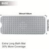 Tapis de Bain Antidérapant Extra Long - Pour une Expérience de Bain Sécurisée