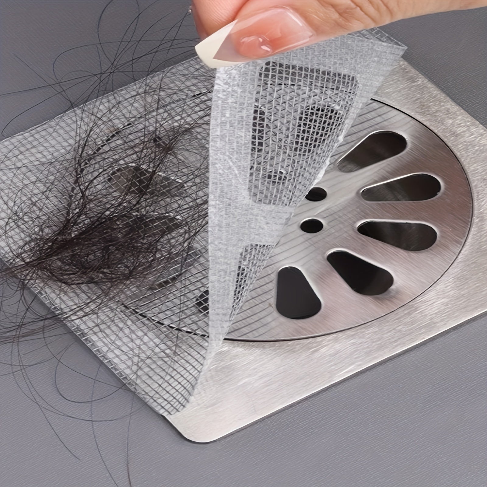 Attrape-cheveux Jetables pour Douche - Pour Un Écoulement Propre et Dégagé