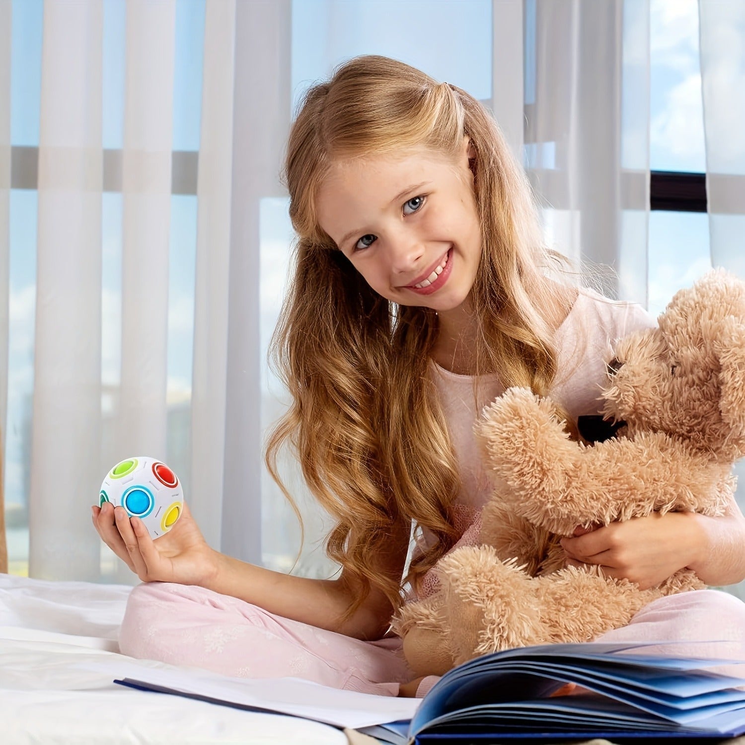 Balle Puzzle Éducative – Développez la Pensée Créative en S'Amusant