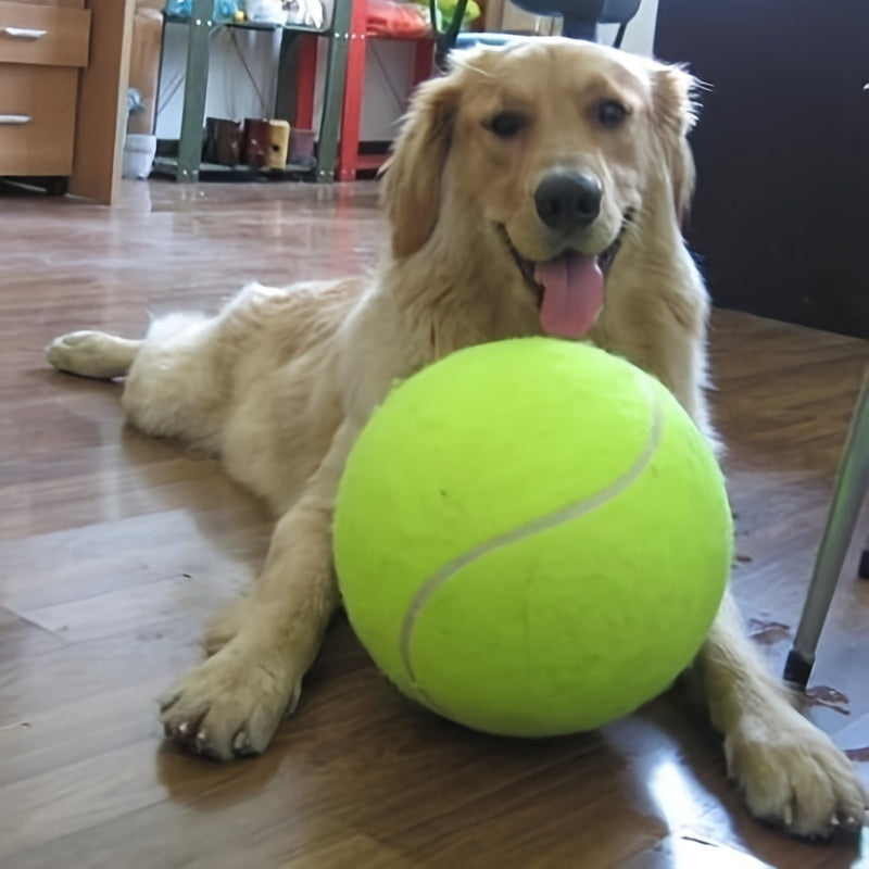 Balle de Tennis Extra Durable pour Grands Chiens – Idéale pour le Jeu et l'Activité en Extérieur