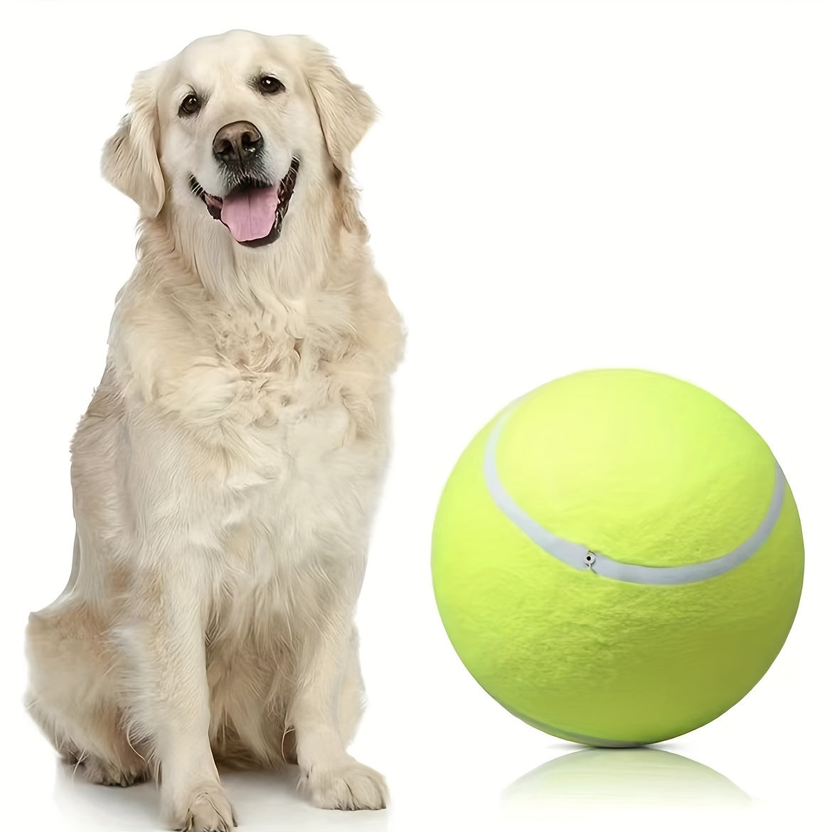 Balle de Tennis Extra Durable pour Grands Chiens – Idéale pour le Jeu et l'Activité en Extérieur