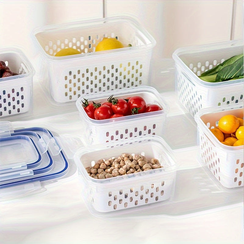 Ensemble de Rangement Alimentaire GourmetHaven Elite | Contenants hermétiques luxueux pour une préparation de repas sans effort et une organisation élégante
