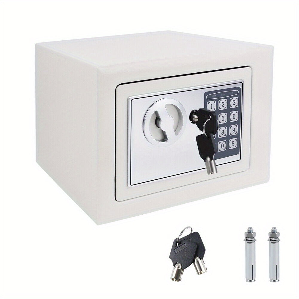 Coffre-fort en acier TitanGuard Elite | Boîte de sécurité ignifuge pour les objets de valeur à domicile et au bureau