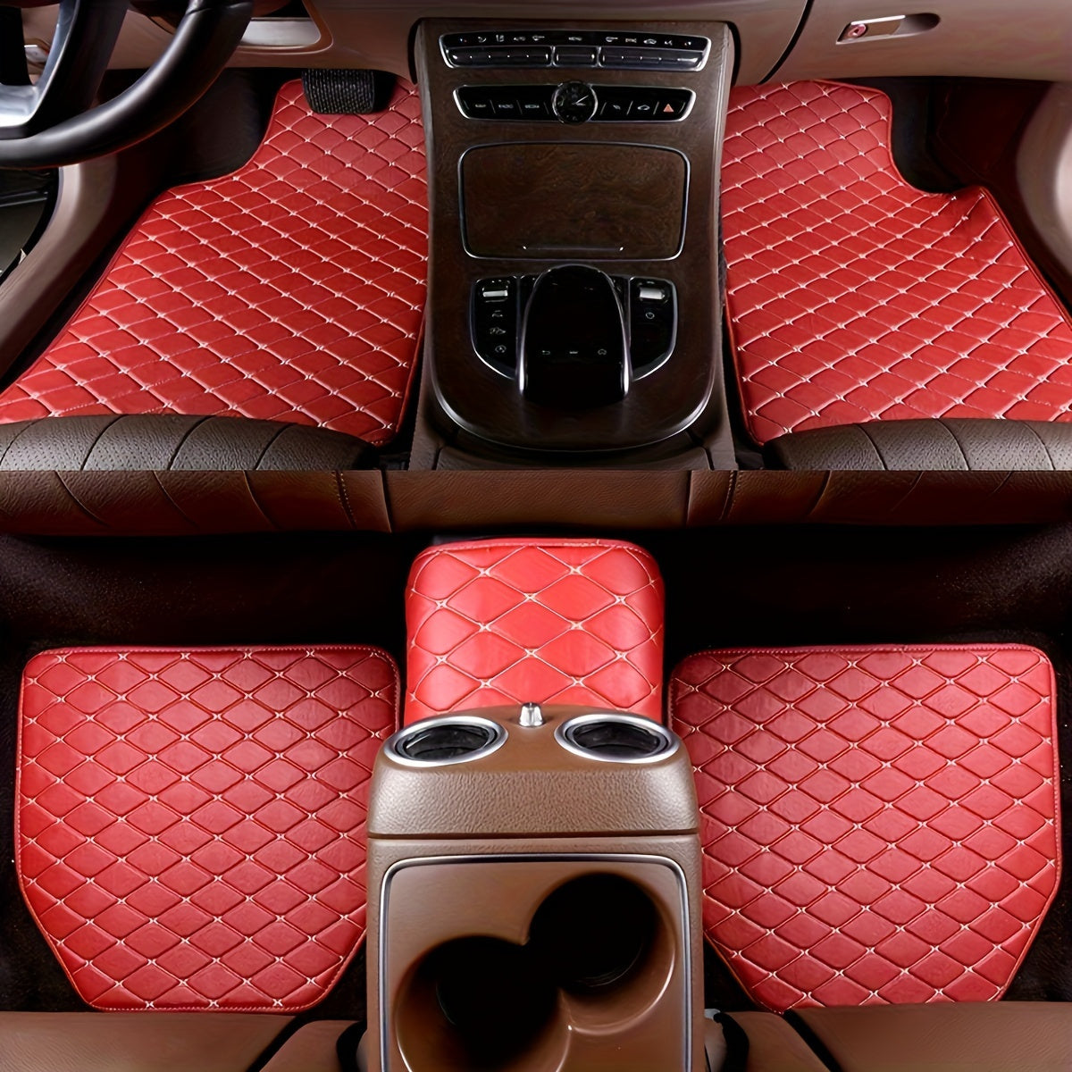 Tapis de sol en PU cuir premium – Durable et facile à entretenir